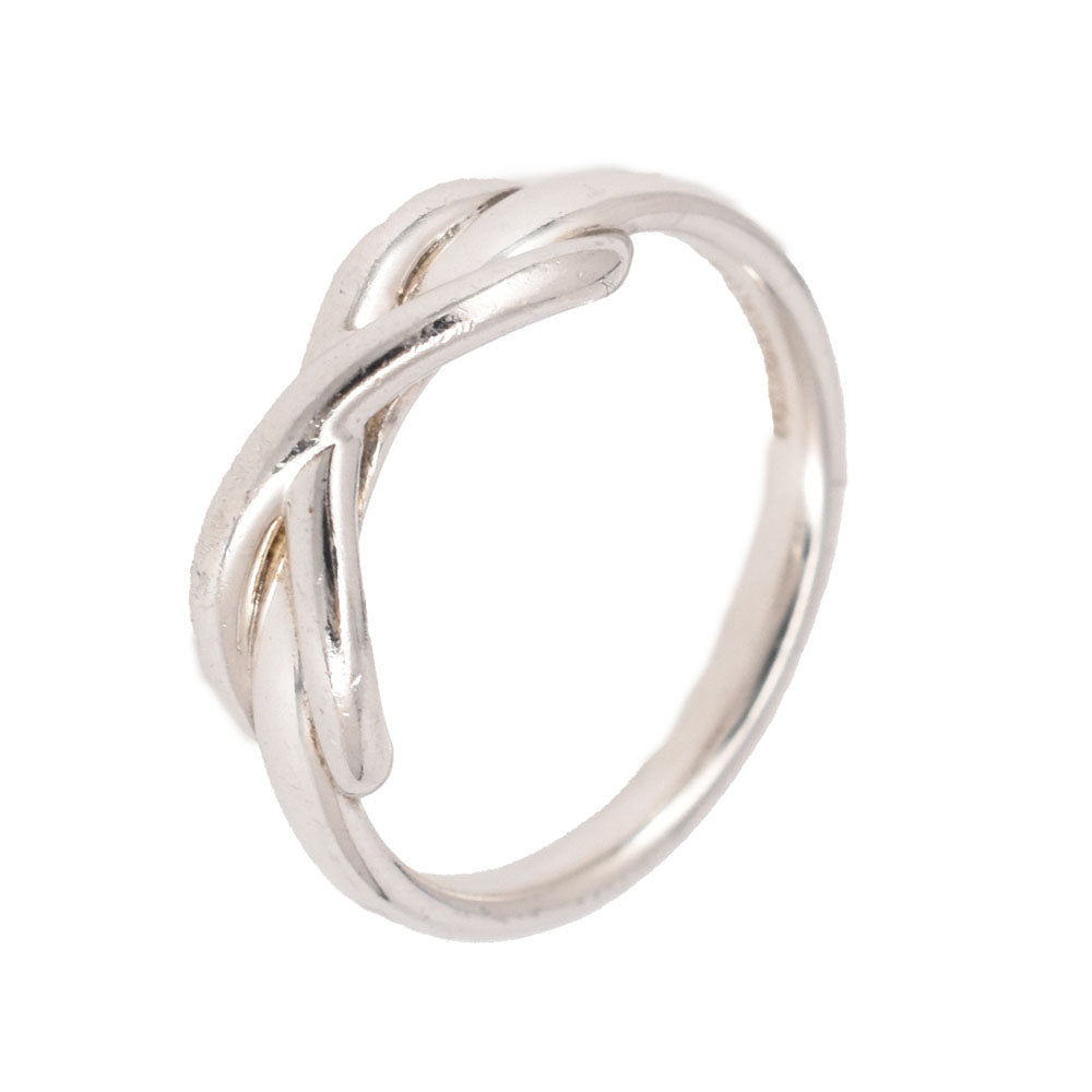 TIFFANY&Co. Infinity Ring Size 49/JP9 SV925 Silver Ladies
 jewelry S#144586