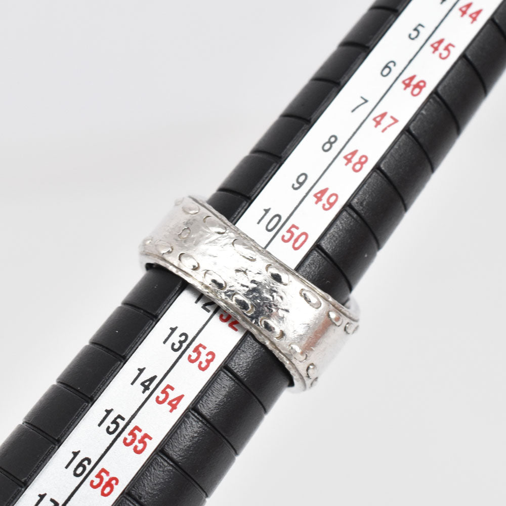 HERMES Mexican ring Size 51/JP11 SV925 Silver Ladies
 jewelry S#144590