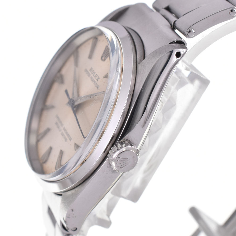 ROLEX Oyster perpetual 1005 vintage Cal.1560 Butterfly rotor extension bracelet Ivory Dial Automatic Men's
 Watch G#144592