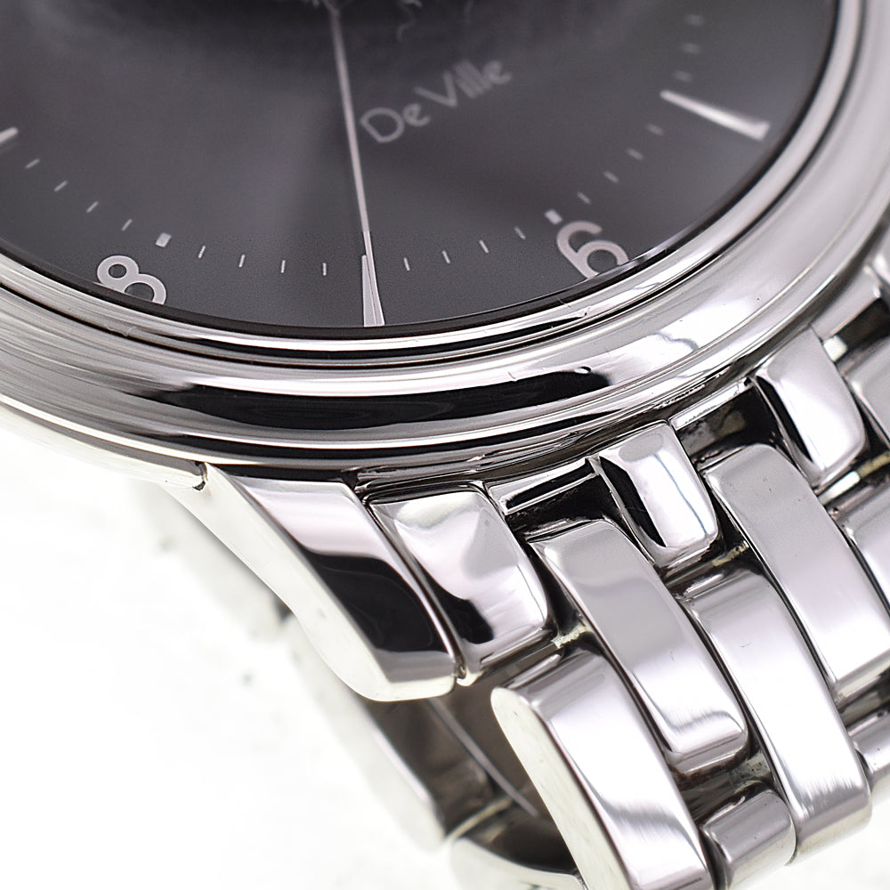 OMEGA De Ville Prestige 4510.50 Date black Dial Quartz Men's
 Watch H#144594