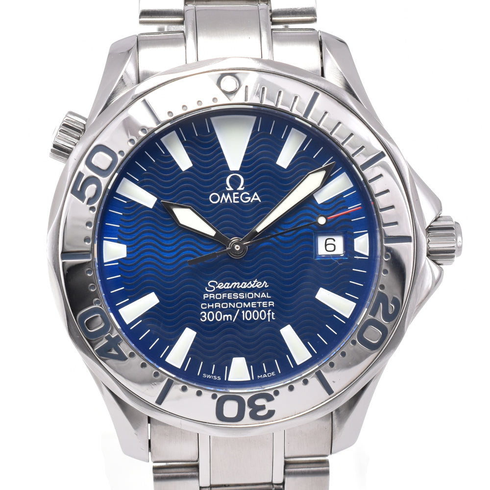 OMEGA Seamaster Professional 300M 2255.80 Date blue Dial Automatic Men's
 Watch G#144597
