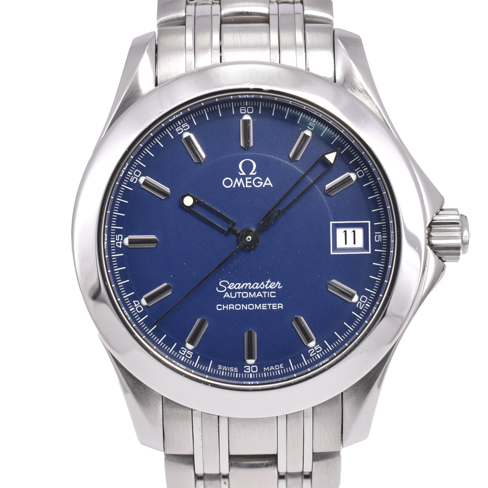 OMEGA Seamaster120 Jacques Mayol 2001 2507.80 Limited to 4000 blue Dial Automatic Men's
 Watch E#144599