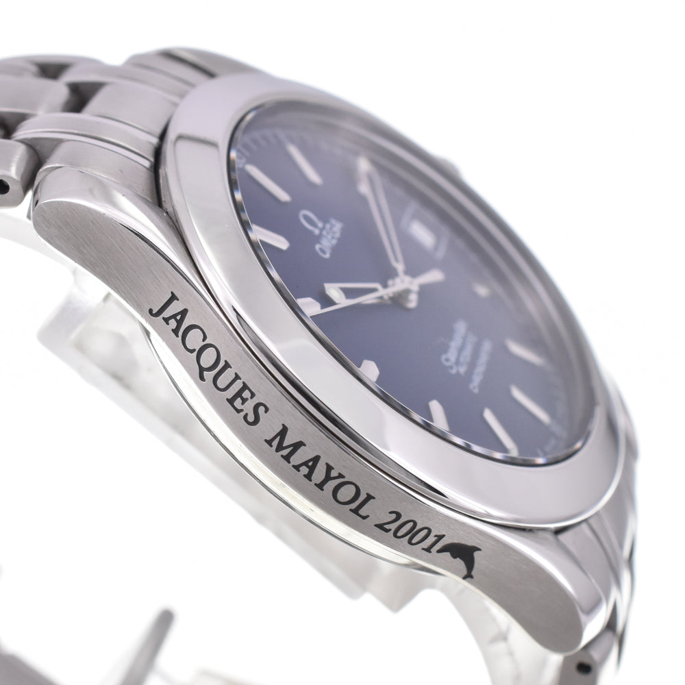 OMEGA Seamaster120 Jacques Mayol 2001 2507.80 Limited to 4000 blue Dial Automatic Men's
 Watch E#144599