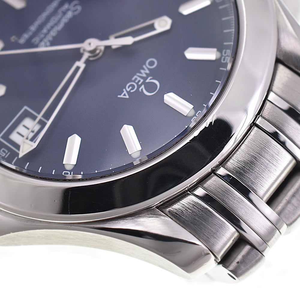 OMEGA Seamaster120 Jacques Mayol 2001 2507.80 Limited to 4000 blue Dial Automatic Men's
 Watch E#144599