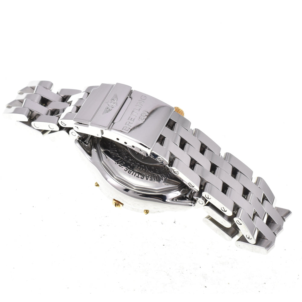 BREITLING Shadow flyback B35312 Stainless Steel/K18YG White shell Dial Automatic Men's
 Watch H#144611