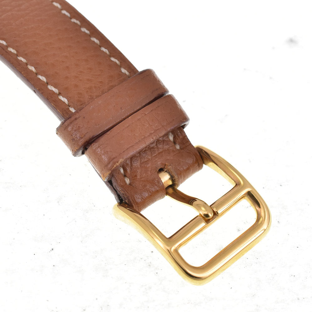 HERMES H watch HH1.201 gold Dial Quartz Ladies
 Watch D#144613