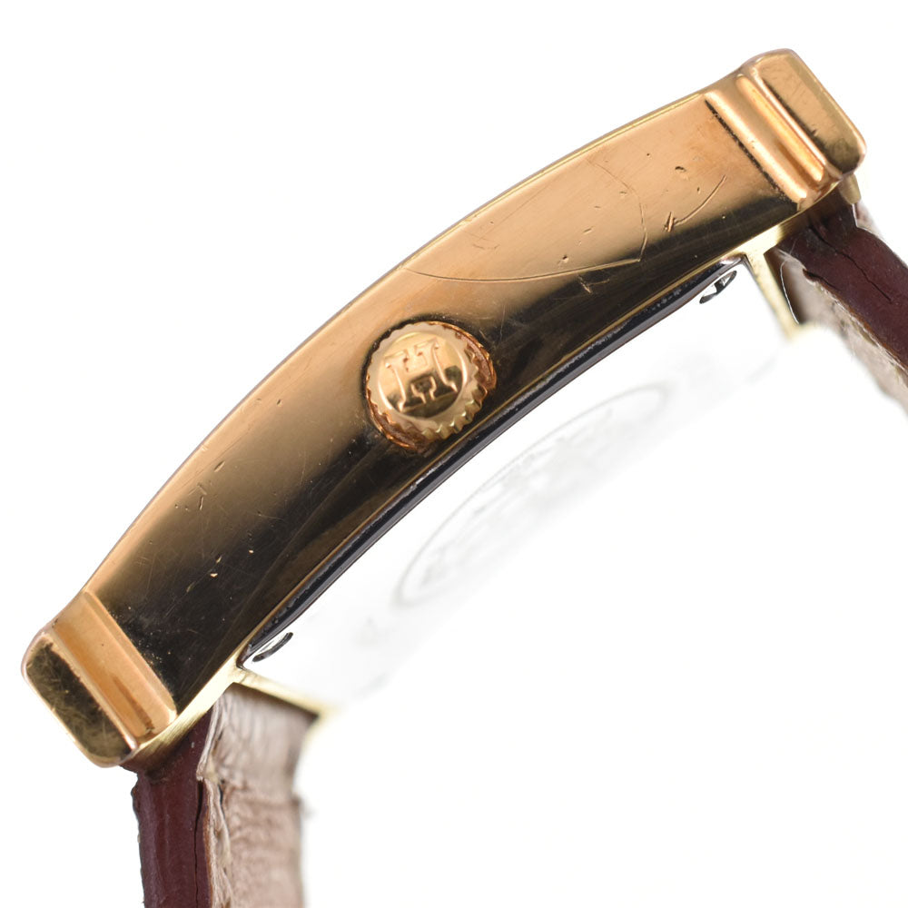 HERMES H watch HH1.201 gold Dial Quartz Ladies
 Watch D#144613