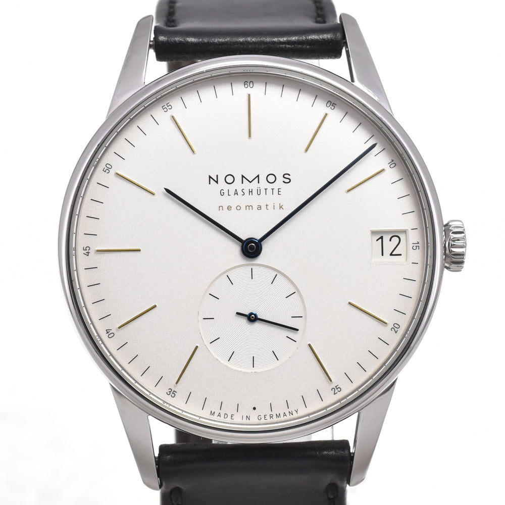 with paper NOMOS Orion Neomatic OR161013W2 Silver Dial Automatic Men's
 Watch H#144614