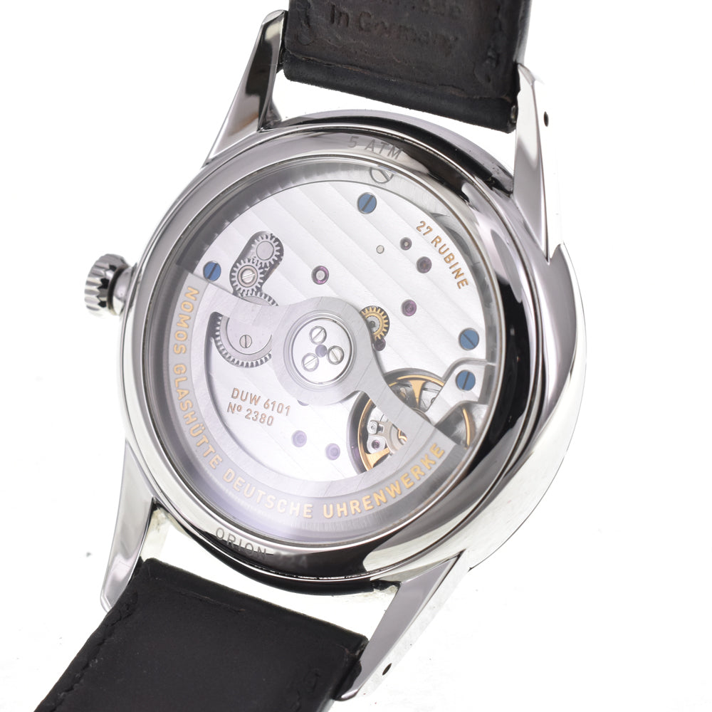 with paper NOMOS Orion Neomatic OR161013W2 Silver Dial Automatic Men's
 Watch H#144614