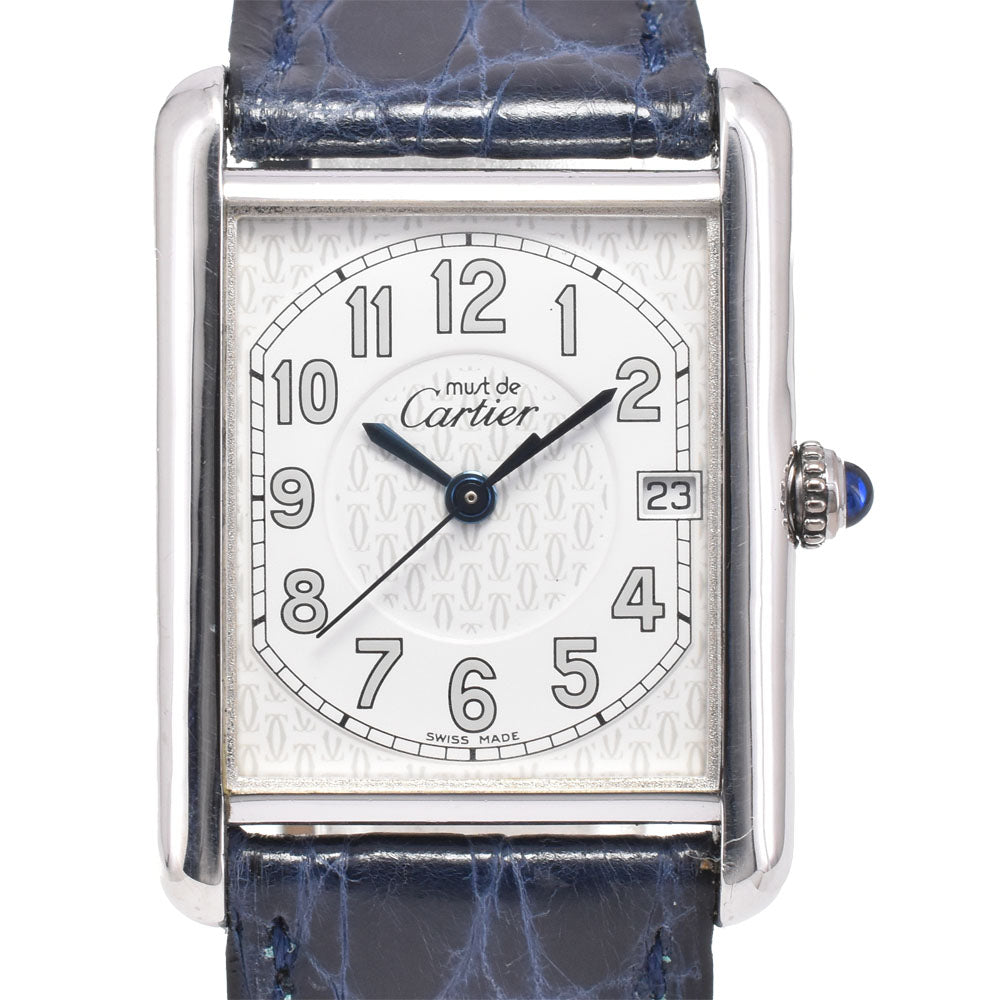 CARTIER Mast Tank XL W1014354 white Dial Quartz Unisex
 Watch E#144616