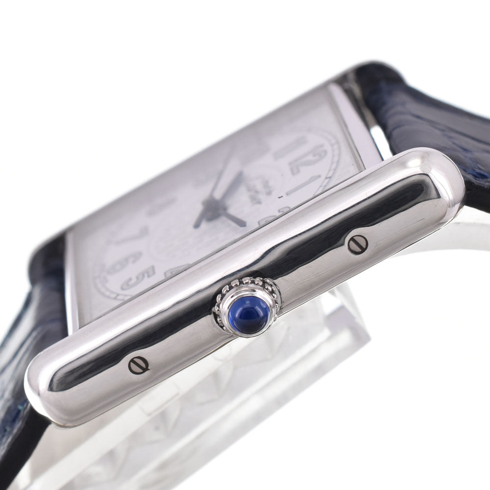 CARTIER Mast Tank XL W1014354 white Dial Quartz Unisex
 Watch E#144616