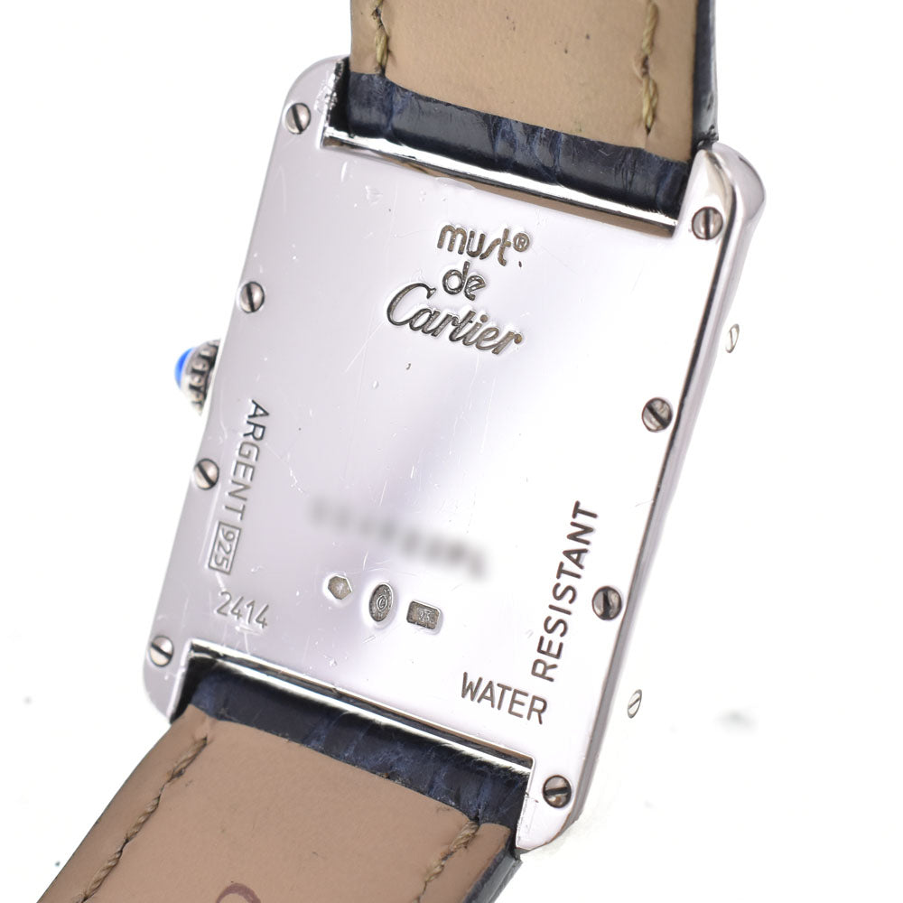 CARTIER Mast Tank XL W1014354 white Dial Quartz Unisex
 Watch E#144616