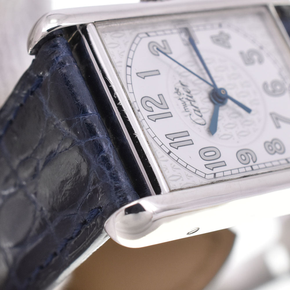 CARTIER Mast Tank XL W1014354 white Dial Quartz Unisex
 Watch E#144616
