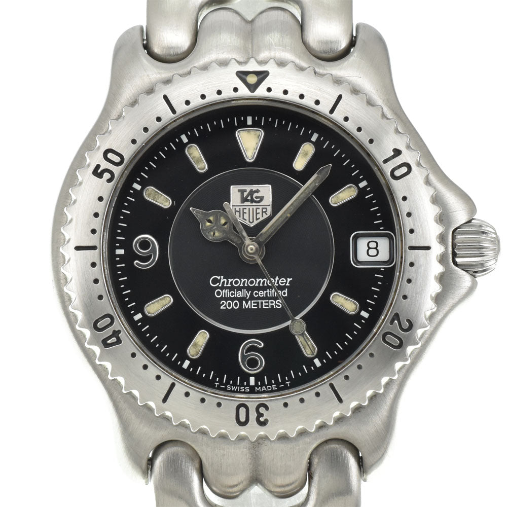 TAG HEUER WG5211-P0 Date chronometer black Dial Automatic Men's
 Watch E#144617