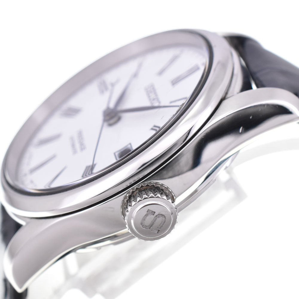 SEIKO Pureza SARX049/6R15-03V0 enamel dial date white Dial Automatic Men's
 Watch E#144618