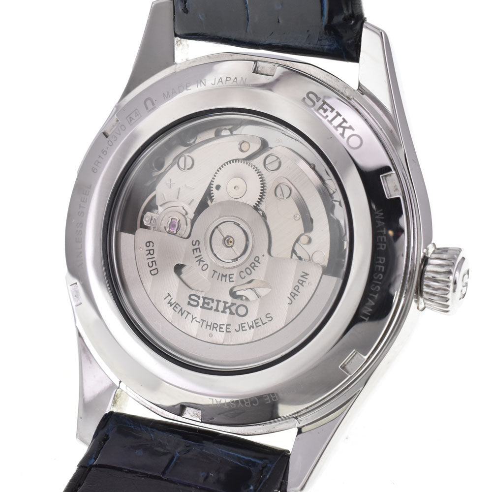 SEIKO Pureza SARX049/6R15-03V0 enamel dial date white Dial Automatic Men's
 Watch E#144618