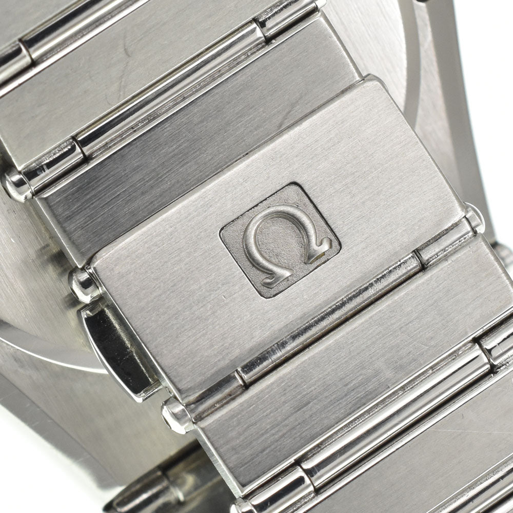 OMEGA Constellation Stainless Steel/YG Flat Bezel white Dial Quartz Men's
 Watch I#144619