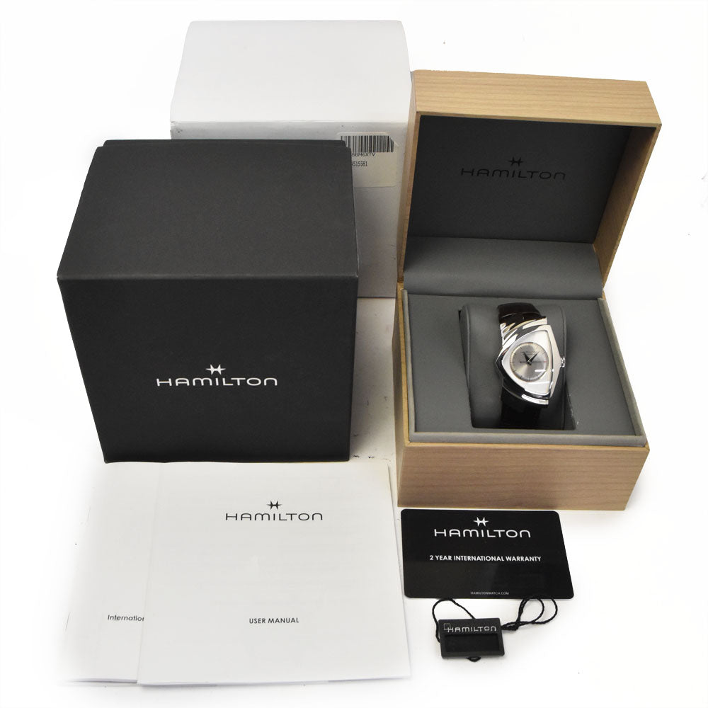 with paper HAMILTON Ventura H245150 Silver Dial Automatic Men's
 Watch D#144623