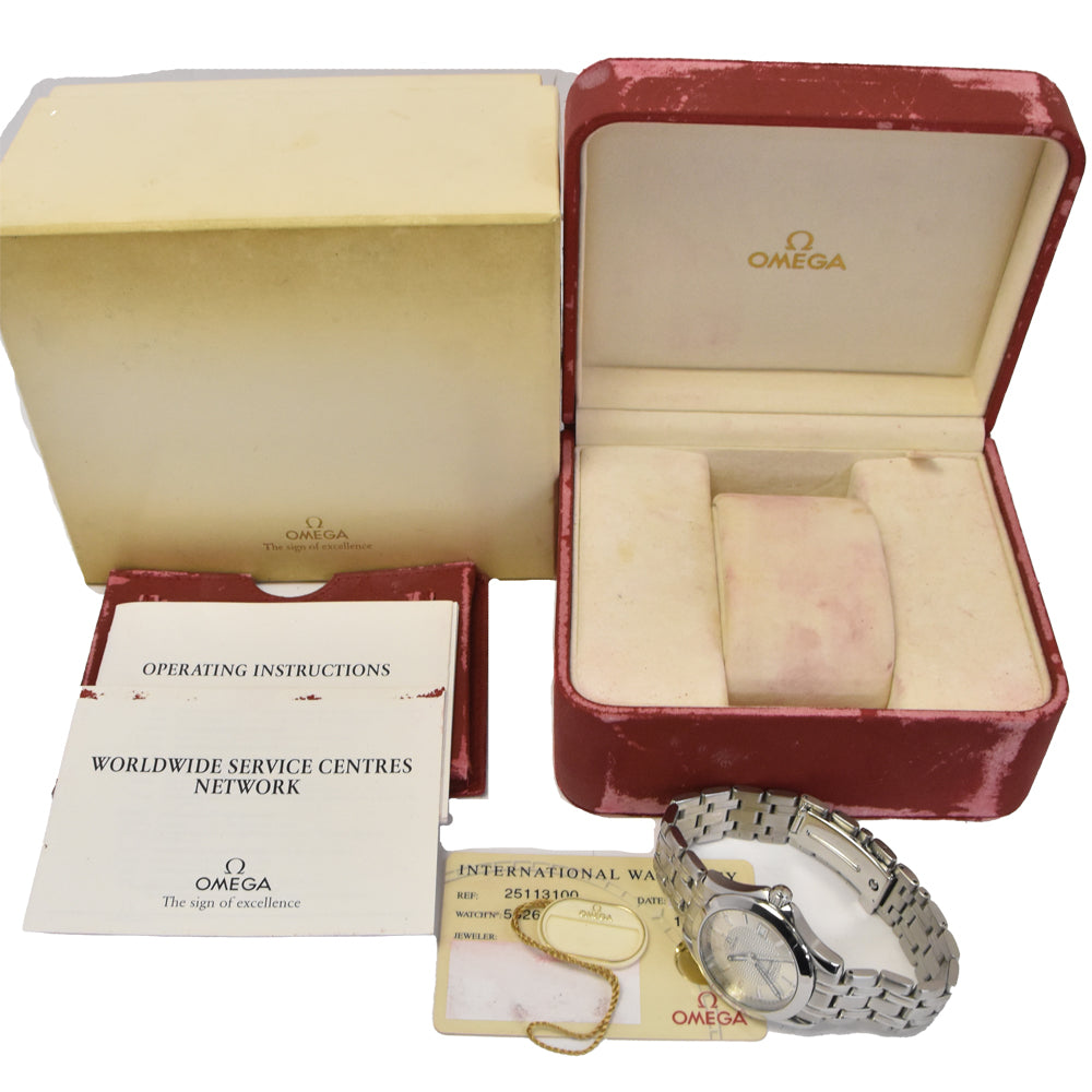 with paper OMEGA Seamaster 120M 2511.31 Date Silver Dial Quartz Men's
 Watch D#144627