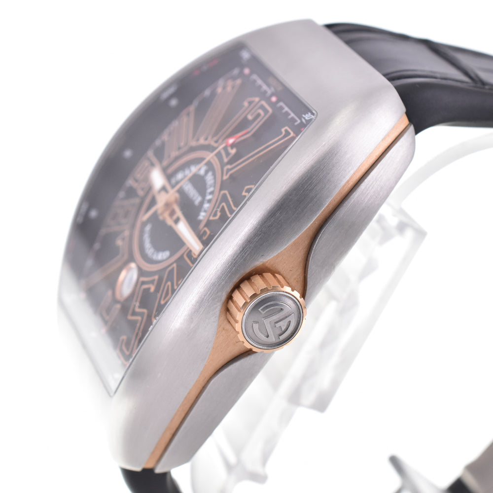 with paper FRANCK MULLER Vanguard V45SCDT black Dial Automatic Men's
 Watch D#144628