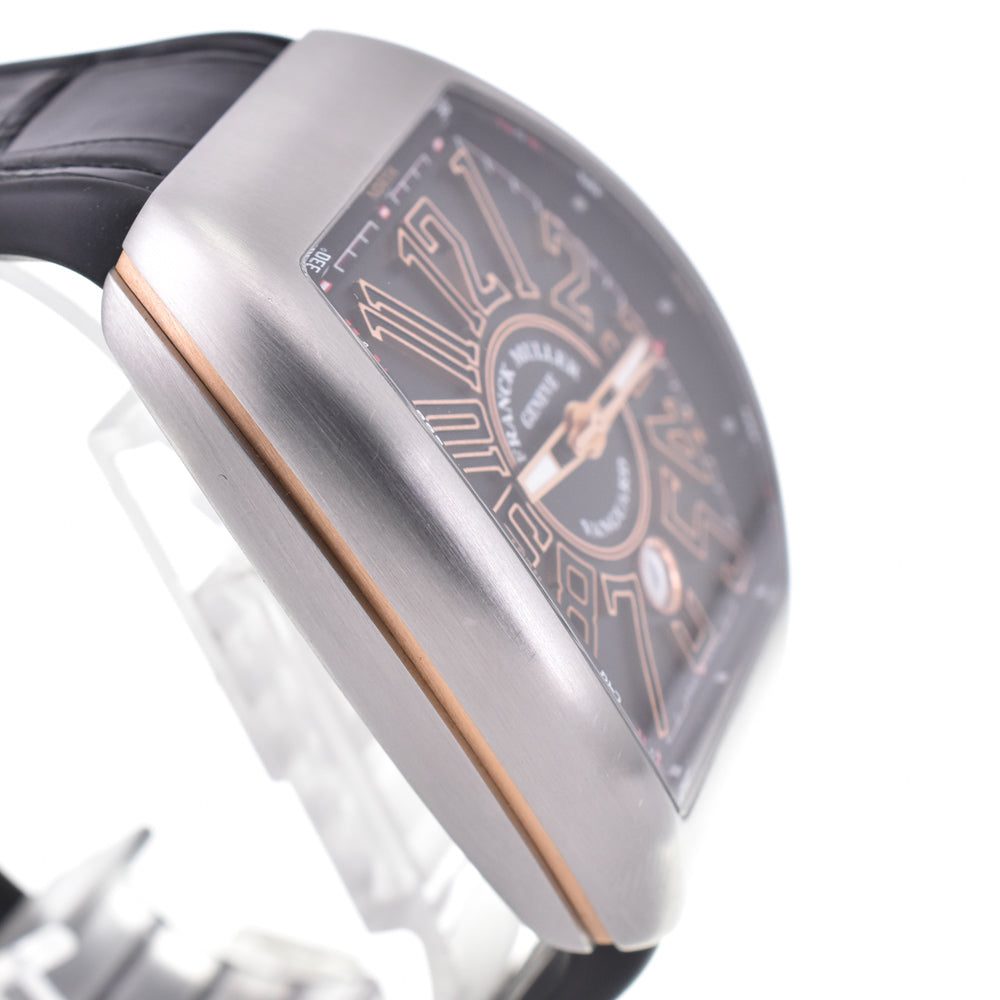 with paper FRANCK MULLER Vanguard V45SCDT black Dial Automatic Men's
 Watch D#144628