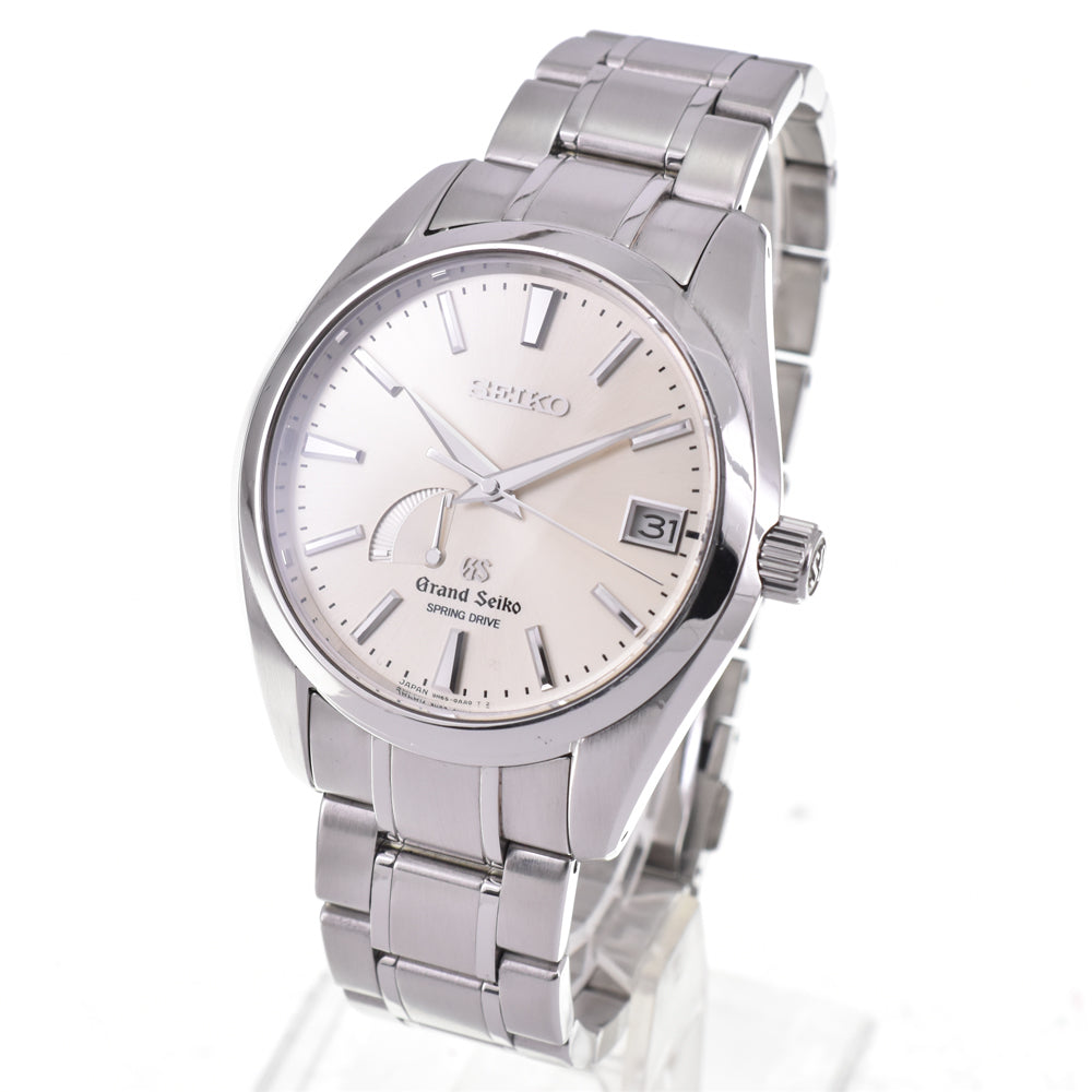 SEIKO Grand Seiko SBGA001/9R65-0AA0 Power reserve date Silver Dial Spring drive Men's
 Watch E#144630