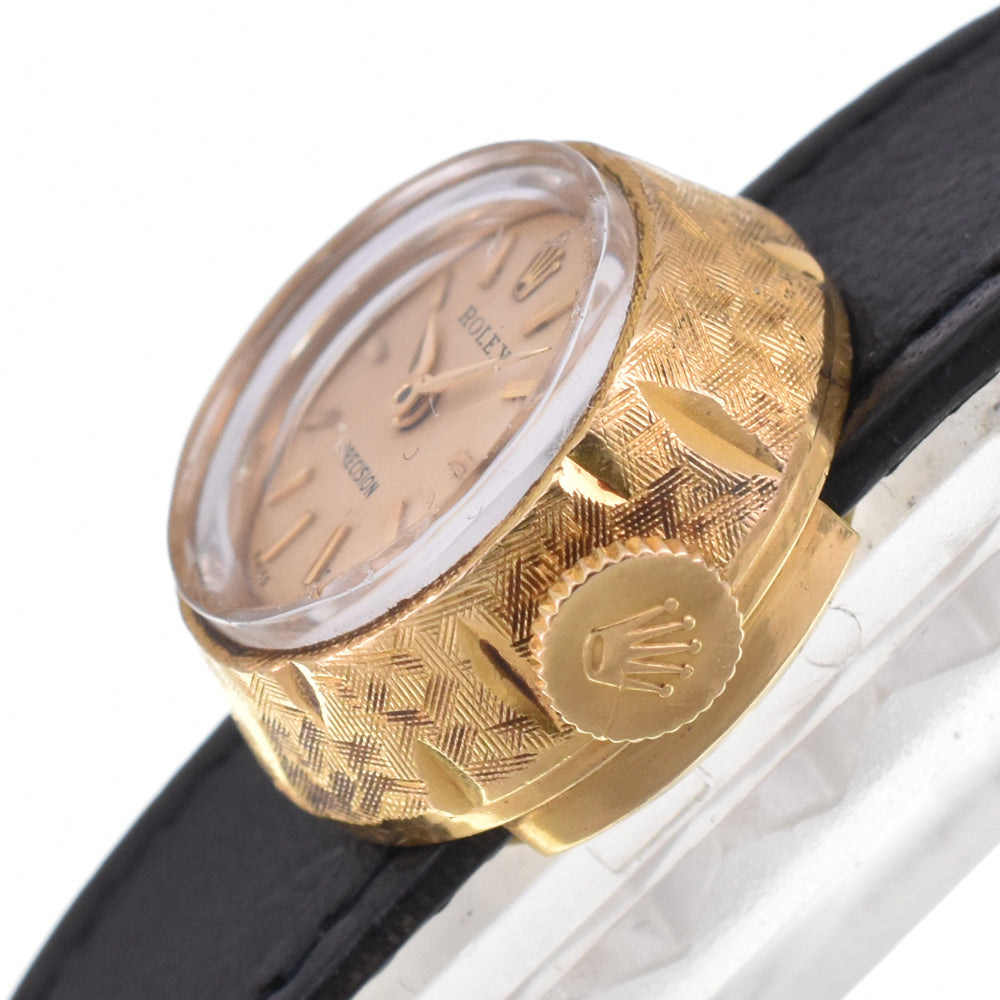 ROLEX Chameleon Precision 9544 K18YG Cal.282 gold Dial Hand Winding Ladies
 Watch J#144631