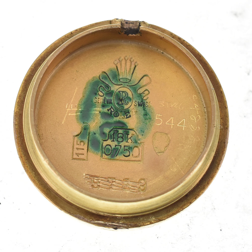 ROLEX Chameleon Precision 9544 K18YG Cal.282 gold Dial Hand Winding Ladies
 Watch J#144631