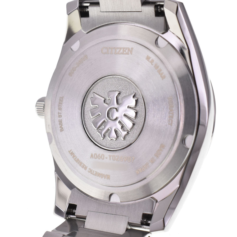 with paper CITIZEN Eco Drive AQ4080-52E Date black Dial Solar Men's
 Watch D#144634