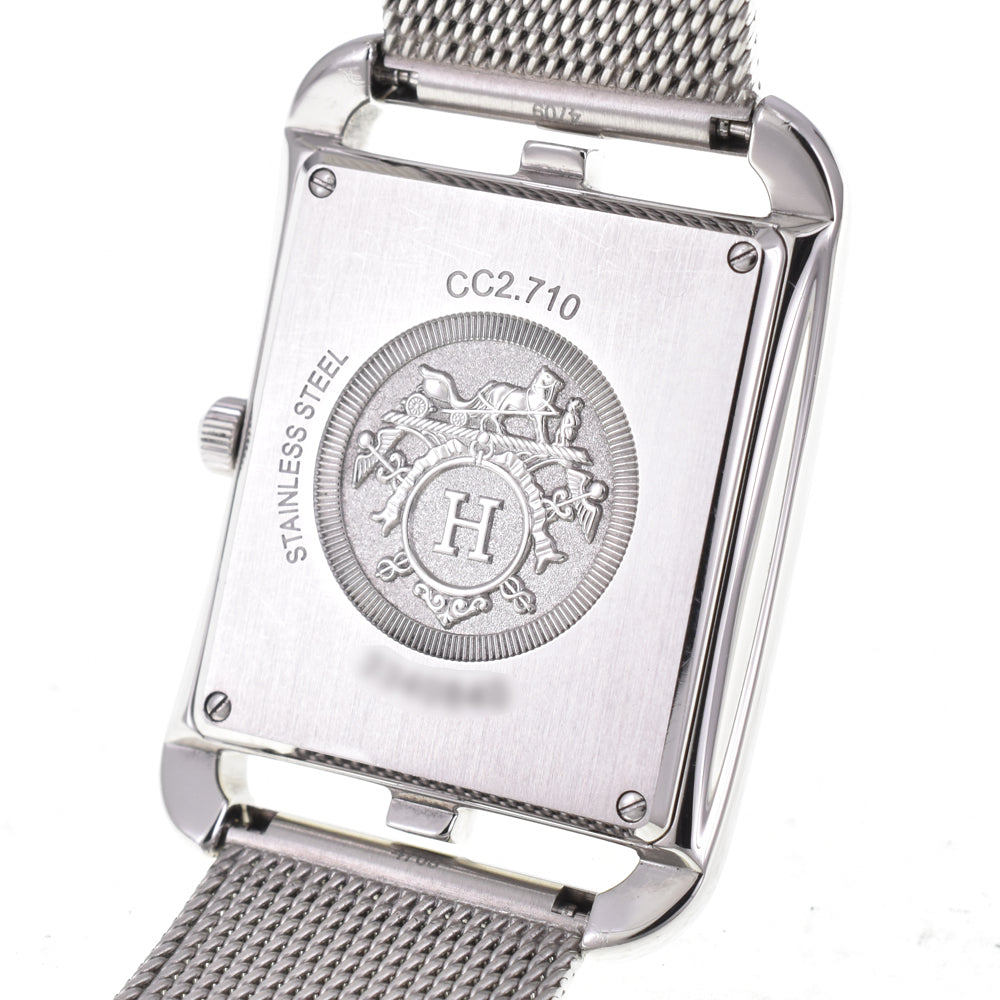 with paper HERMES Cape Cod CC2.710 Silver Dial Quartz Men's
 Watch E#144636