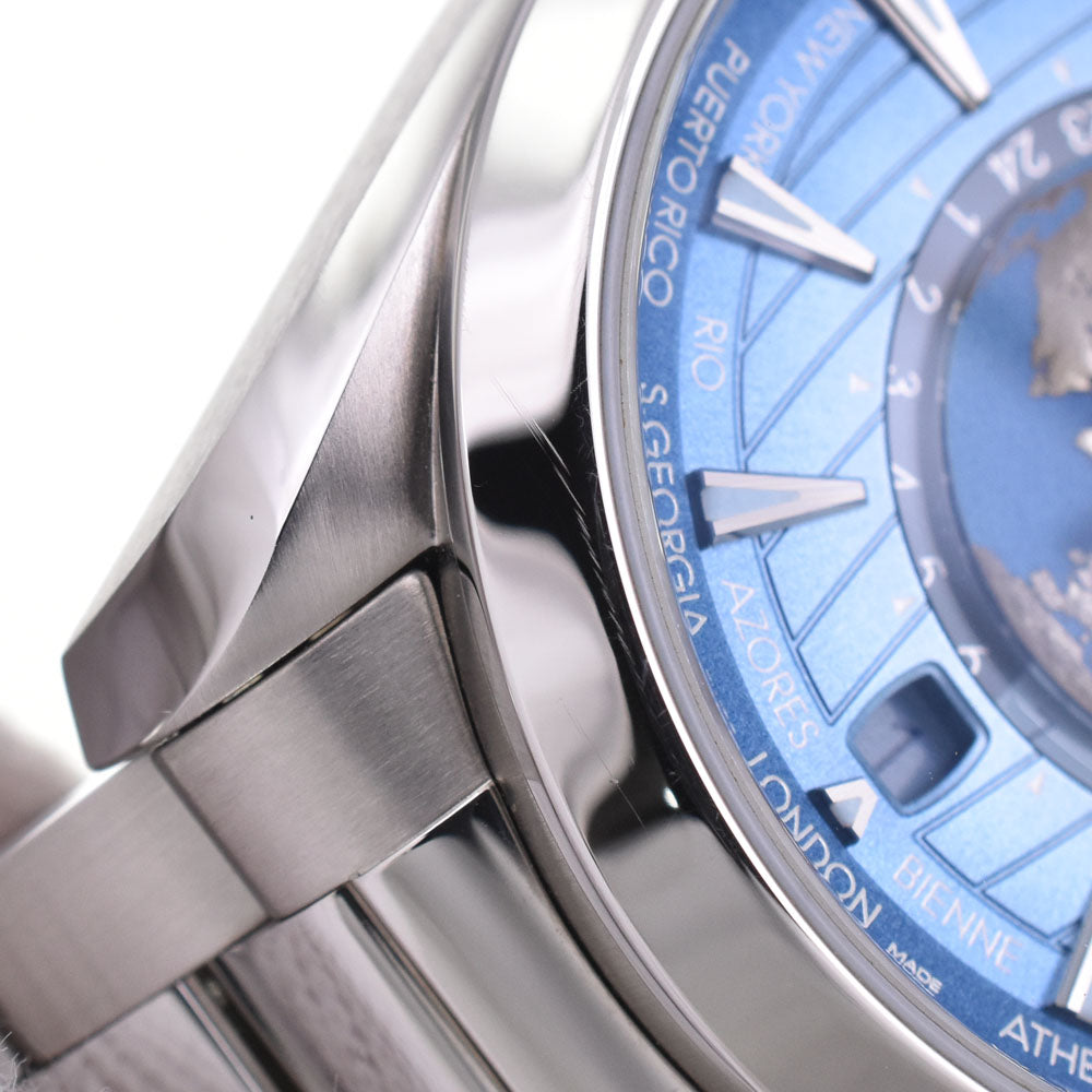 with paper OMEGA Seamaster Aqua Terra 220.12.43.22.03.002 blue Dial Automatic Men's
 Watch D#144637