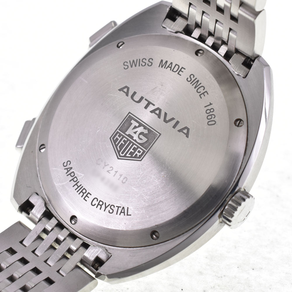 TAG HEUER Otavia CY2110.BA0775 Chronograph Date Silver Dial Automatic Men's
 Watch G#144638