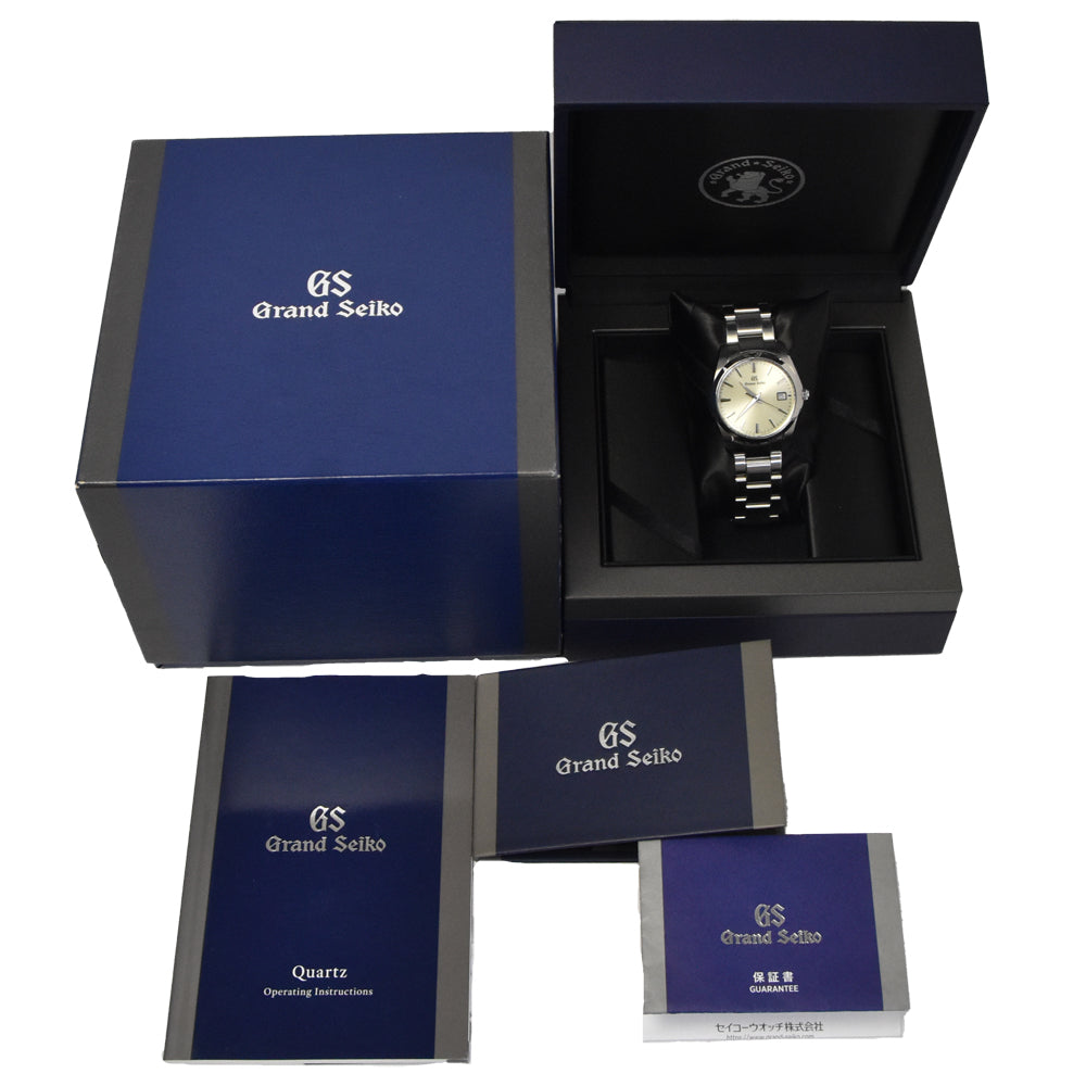 with paper SEIKO Grand Seiko Heritage Collection SBGX263/9F62-0AB0 Date Silver Dial Quartz Men's
 Watch G#144639