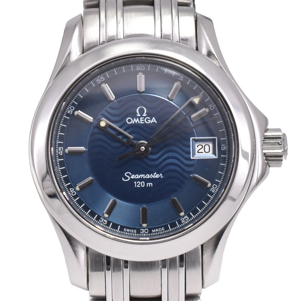 OMEGA Seamaster 120M 2581.81 Date blue Dial Quartz Ladies
 Watch I#144646