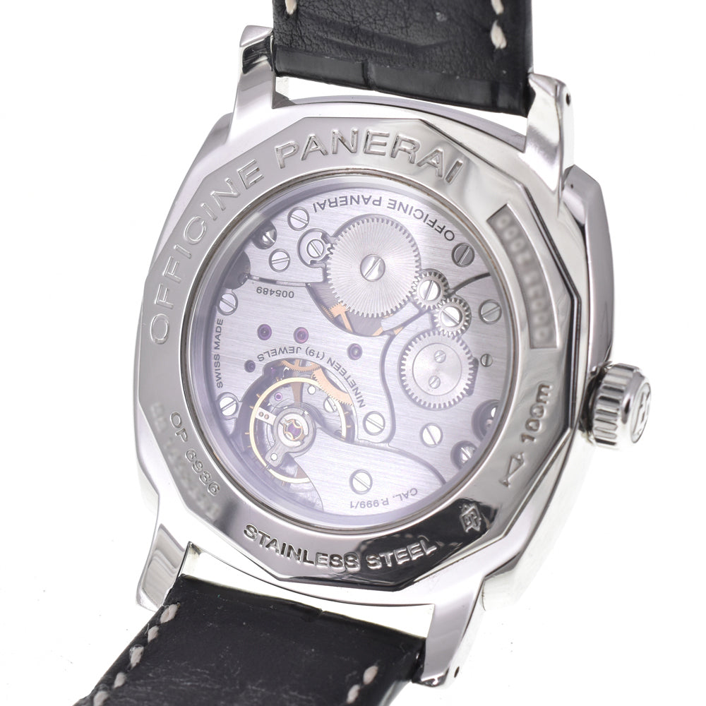PANERAI Radio meal 1940 PAM00512 Small second black Dial Hand Winding Men's
 Watch G#144661
