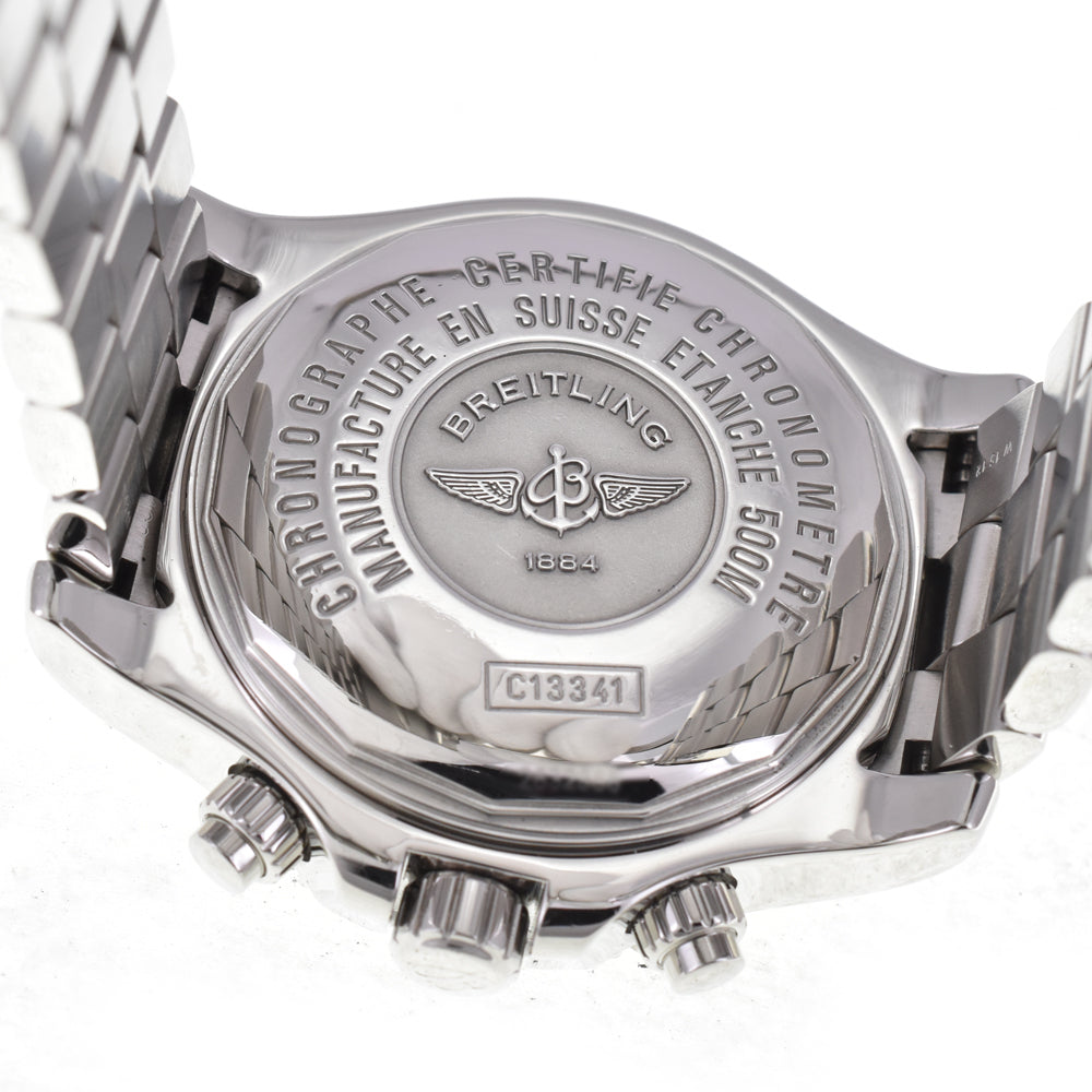 with paper BREITLING Super Ocean C13341 K18YG Bezel black Dial Automatic Men's
 Watch G#144662
