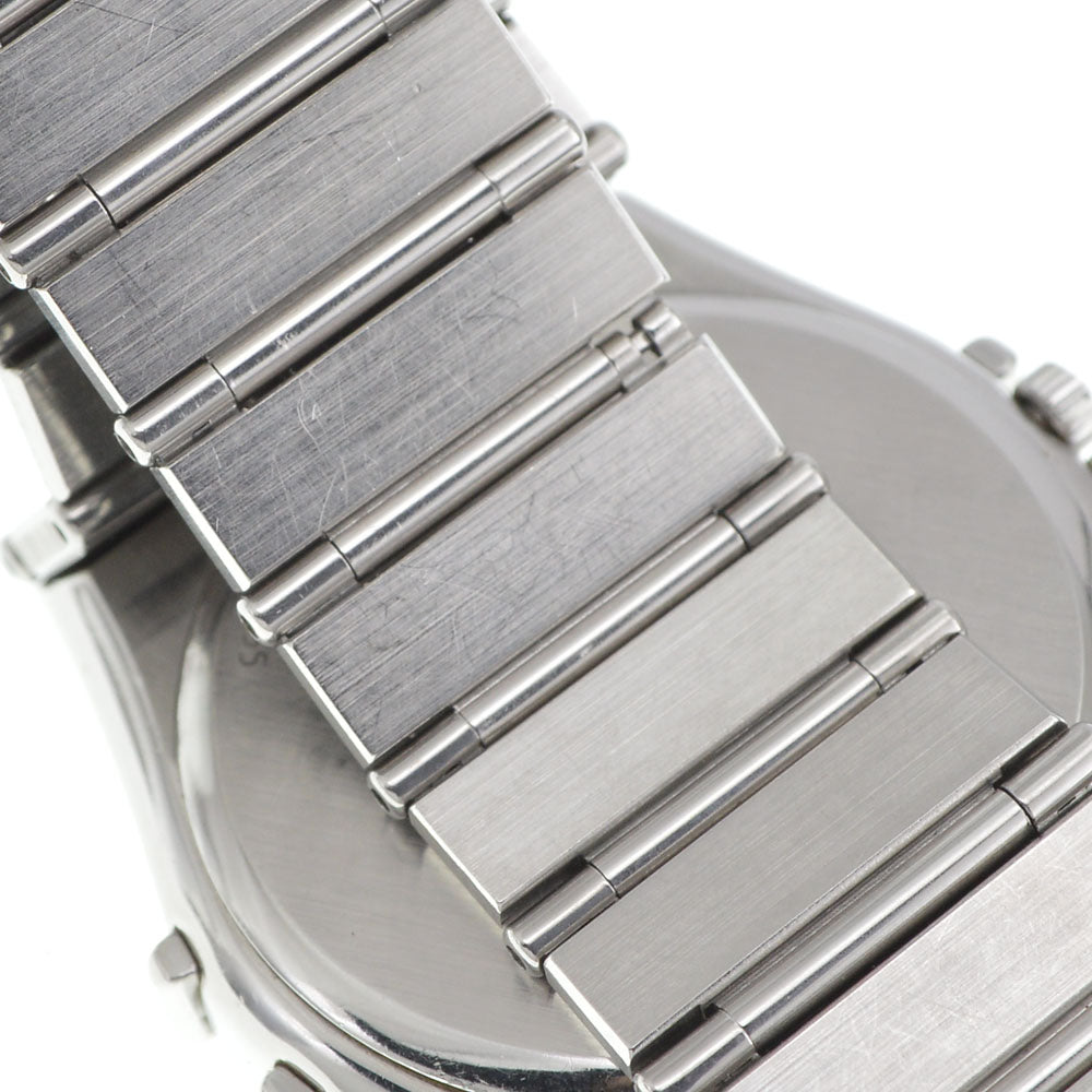 OMEGA Constellation date flat bezel Silver Dial Quartz Men's
 Watch J#144666