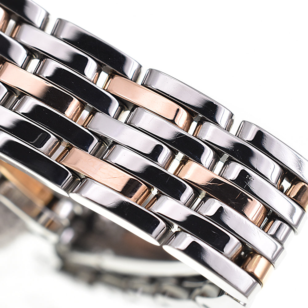 OMEGA De Ville Prestige 424.20.24.60.05.00﻿2 Stainless Steel/K18RG Shell White shell Dial Quartz Ladies
 Watch E#144668