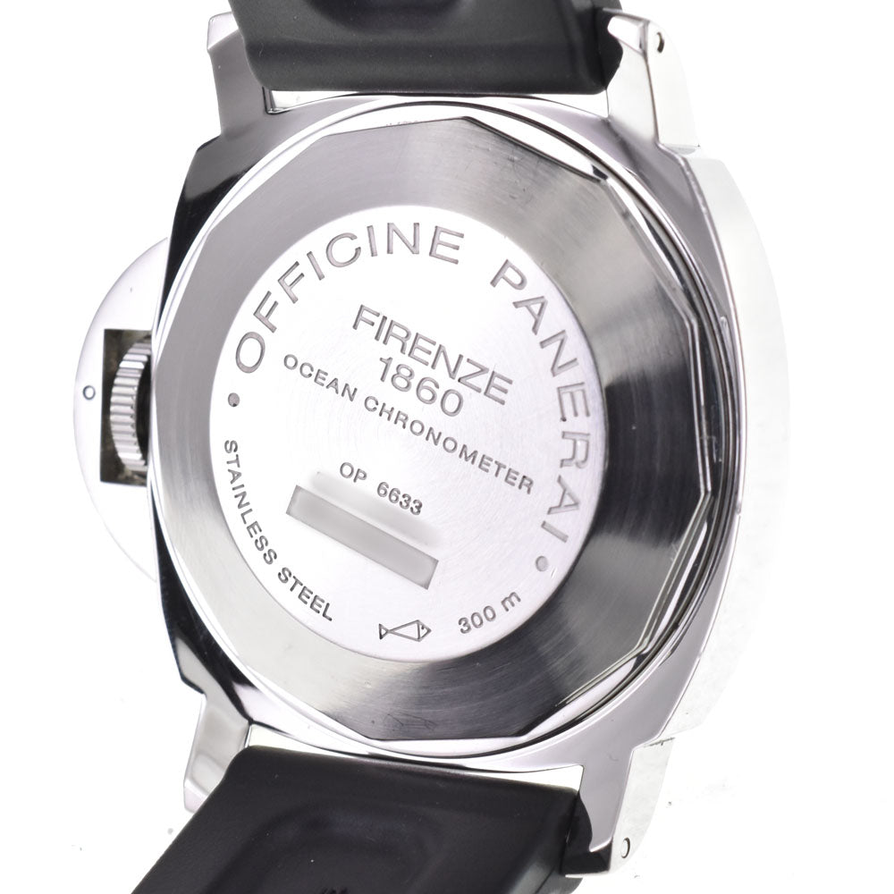 PANERAI Luminor GMT Acciaio PAM00088 Small second date black Dial Automatic Men's
 Watch G#144670