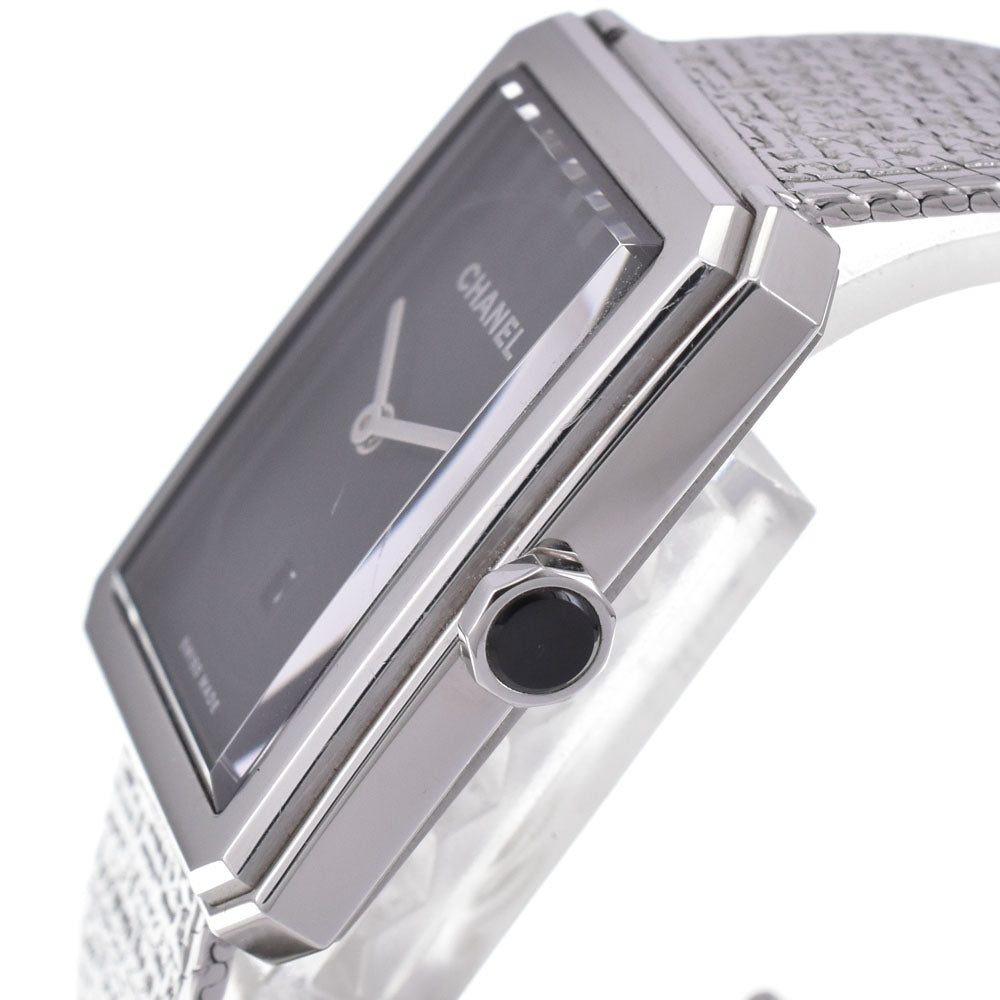 CHANEL Boyfriend tweed H4884 Date black Dial Quartz Ladies
 Watch G#144684