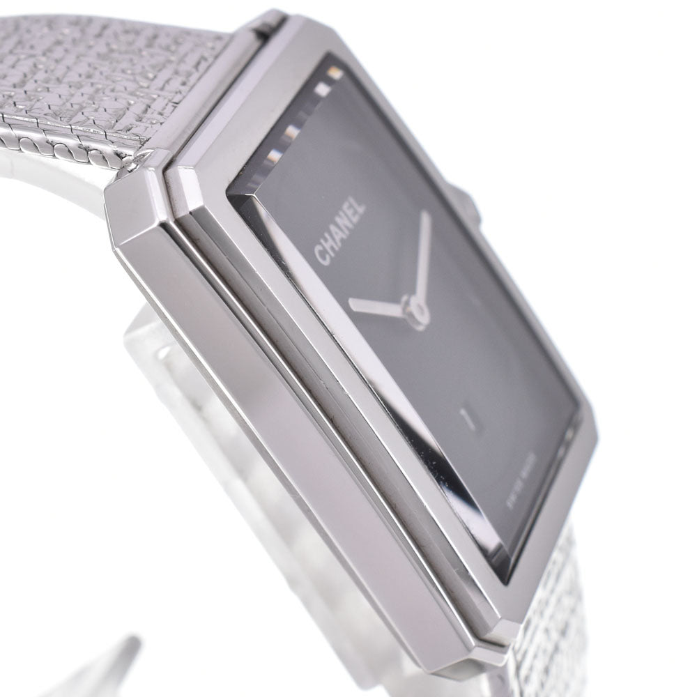 CHANEL Boyfriend tweed H4884 Date black Dial Quartz Ladies
 Watch G#144684