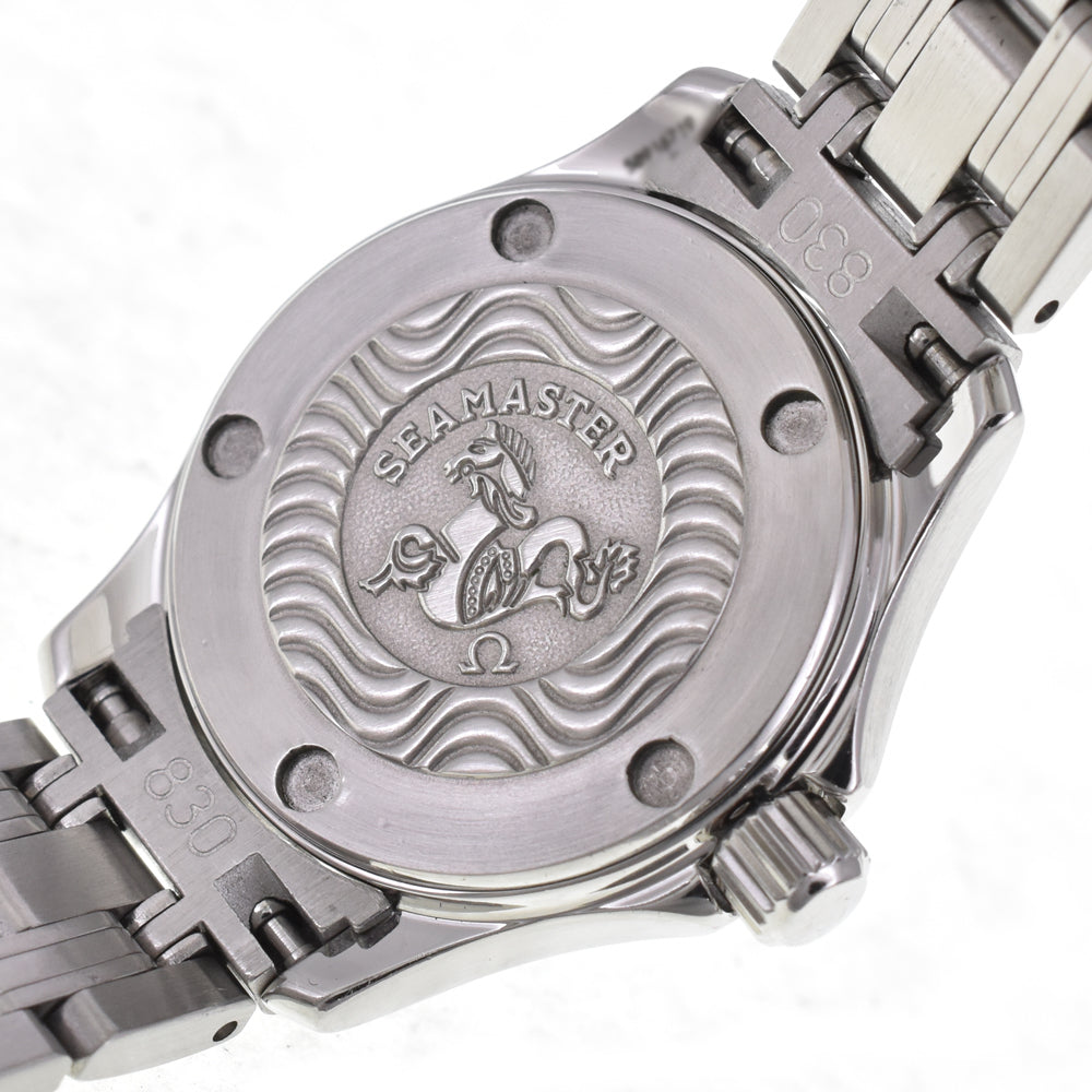 OMEGA Seamaster 120M 2581.70 Date White shell Dial Quartz Ladies
 Watch I#144685