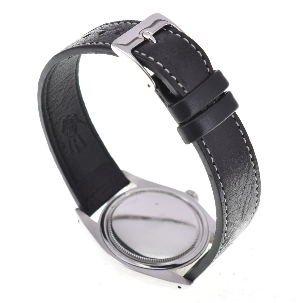 ROLEX Oyster Date Precision 6694 vintage Cal.1225 black Dial Hand Winding Men's
 Watch I#144689