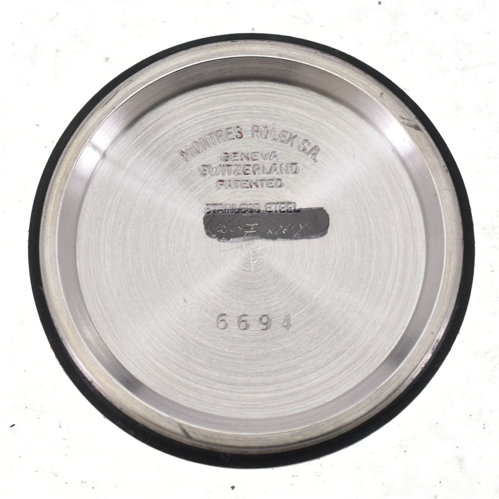 ROLEX Oyster Date Precision 6694 vintage Cal.1225 black Dial Hand Winding Men's
 Watch I#144689