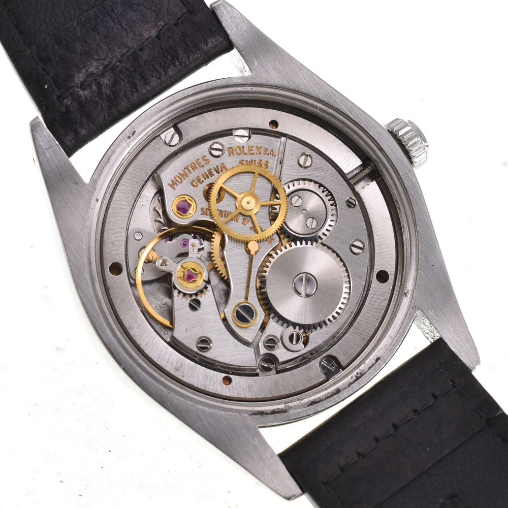 ROLEX Oyster Date Precision 6694 vintage Cal.1225 black Dial Hand Winding Men's
 Watch I#144689