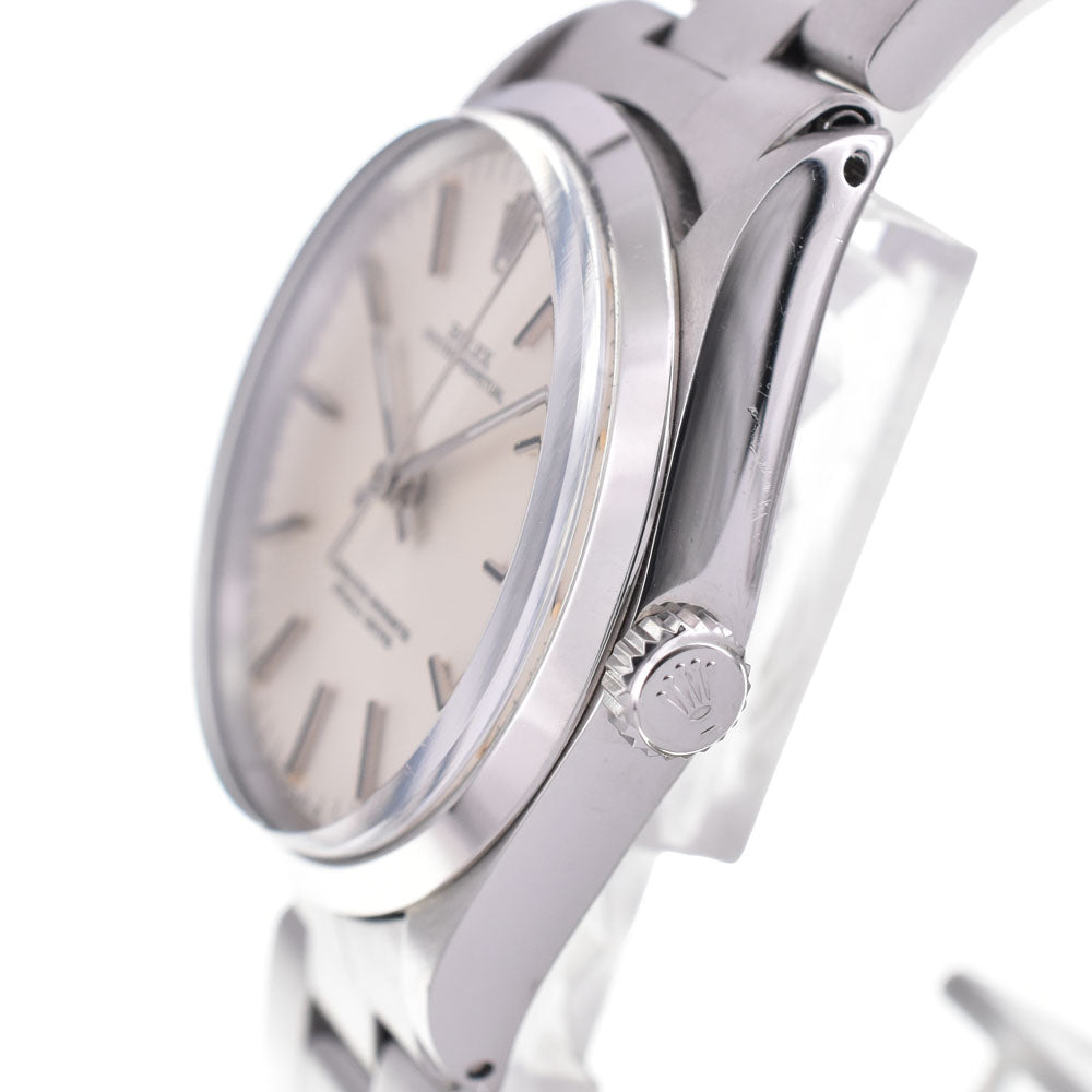 with paper ROLEX Oyster Perpetual No Date 1002/0 vintage Cal.1570 Silver Dial Automatic Men's
 Watch G#144691