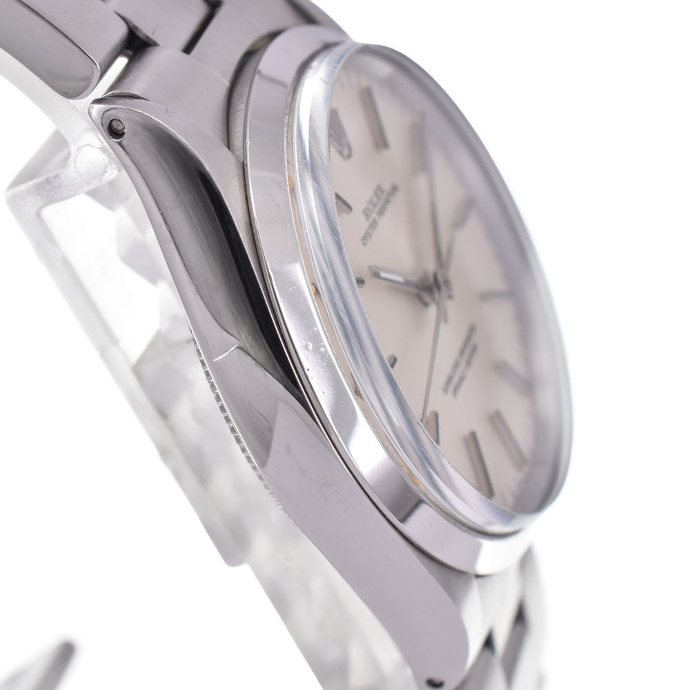 with paper ROLEX Oyster Perpetual No Date 1002/0 vintage Cal.1570 Silver Dial Automatic Men's
 Watch G#144691