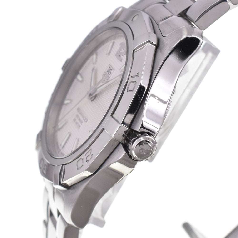 TAG HEUER Aqua racer WAF2111.BA0806 Date Silver Dial Automatic Men's
 Watch J#144693