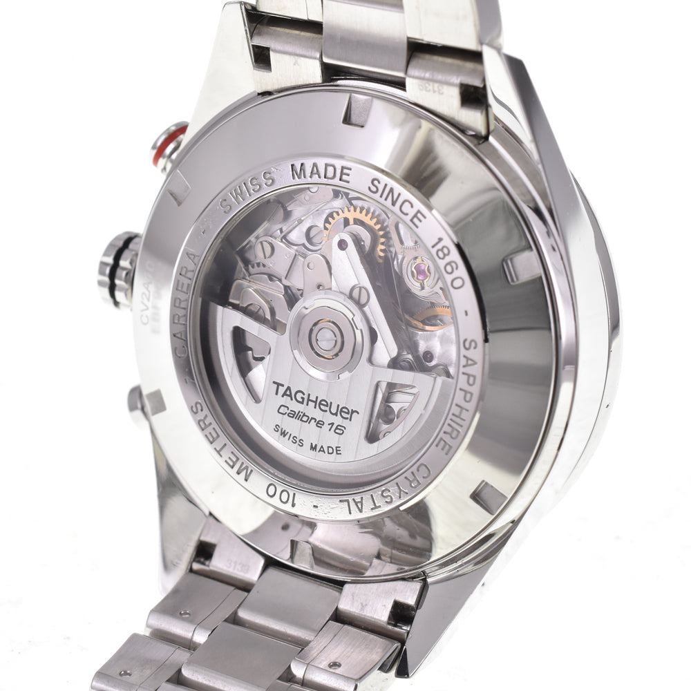 with paper TAG HEUER Carrera CV2A10.BA0796 black Dial Automatic Men's
 Watch J#144697