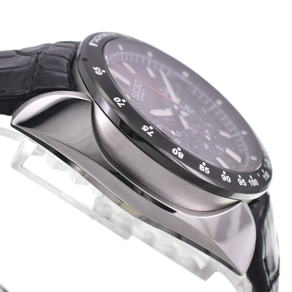 SEIKO Brights Ananta 8R28-00C0/SAEK003 Chronograph black Dial Automatic Men's
 Watch E#144699
